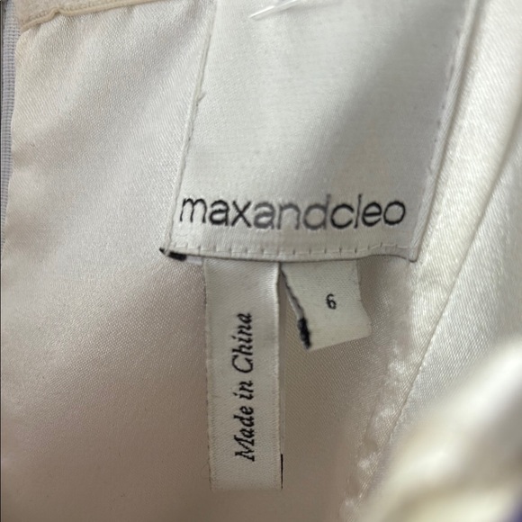 MAX AND CLEO Elegant One-Shoulder Maxi Dress - Multicolor Small 6 - Picture 4 of 7